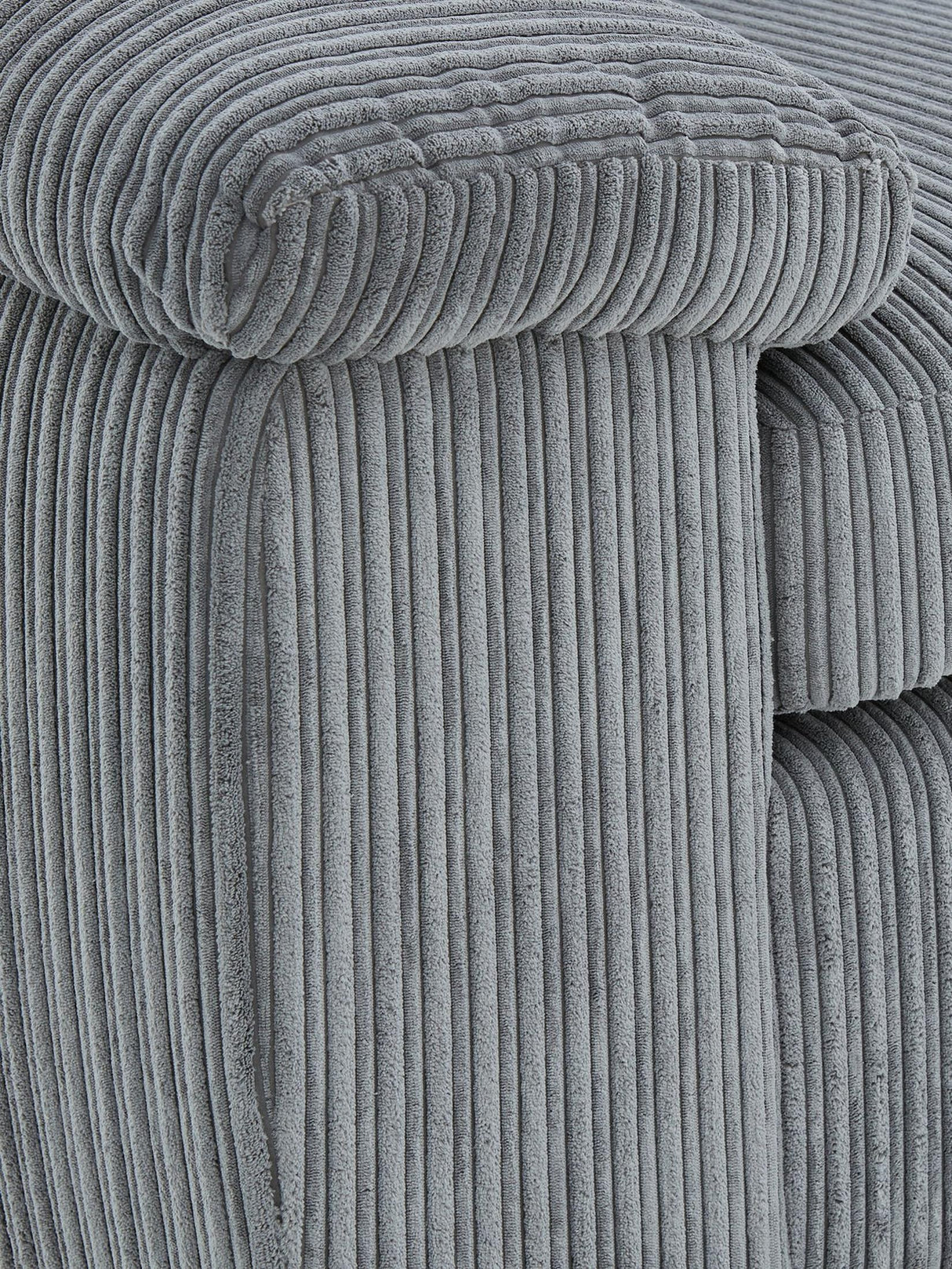 Amalfi 3-Seater Standard Back Left Hand Fabric Corner Chaise Sofa - FSC® Certified